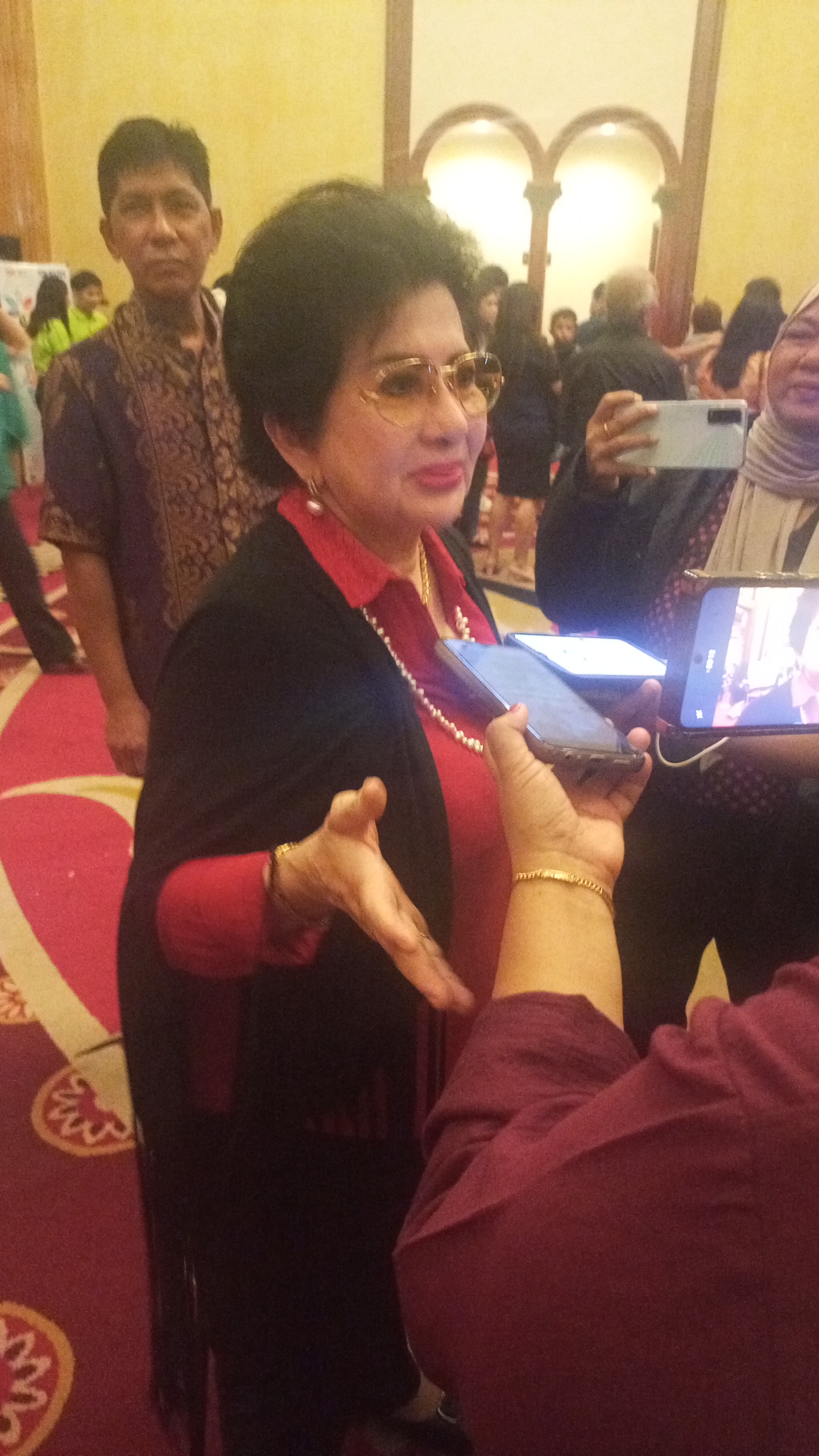 Acara Natal & Kunci Taong Kerukunan Keluarga Kawanua di Balai samudra Memperkuat Persatuan Kawanua