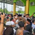 Sholat Jum’at Perdana di Lokasi Baru Mesjid Al-Ikhlas di Hadirin Ratusan Jema’ah