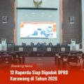 DPRD Karawang Siapkan 12 Raperda untuk Dibahas Sepanjang Tahun 2026