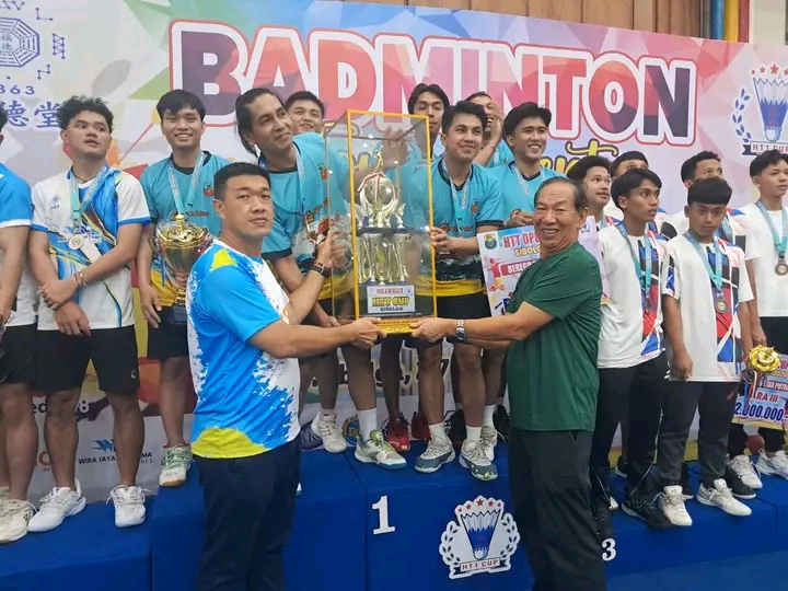 Pemko Sibolga Apresiasi Turnamen Bulutangkis HTT Open Cup II 2026, PB Camar A Raih Juara
