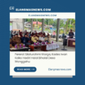 Pererat Silaturahmi Warga, Kades Iwan Kaiko Hadiri Halal Bihalal Desa Wonggahu