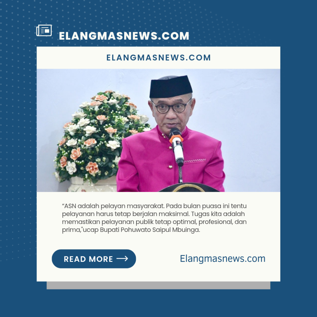 Meski Berpuasa, Bupati Saipul Tegaskan Pelayanan Publik Harus Tetap Optimal