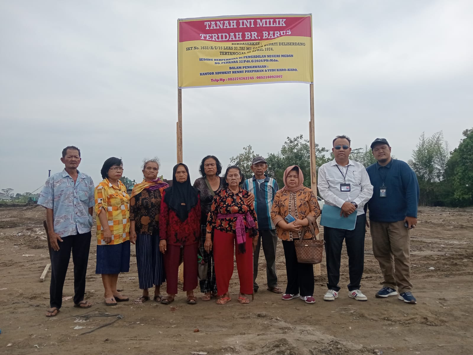 Sekolah Rakyat Dibangun Diatas Lahan Sengketa, Ahli Waris Menangis Tak Dapat Kompensasi