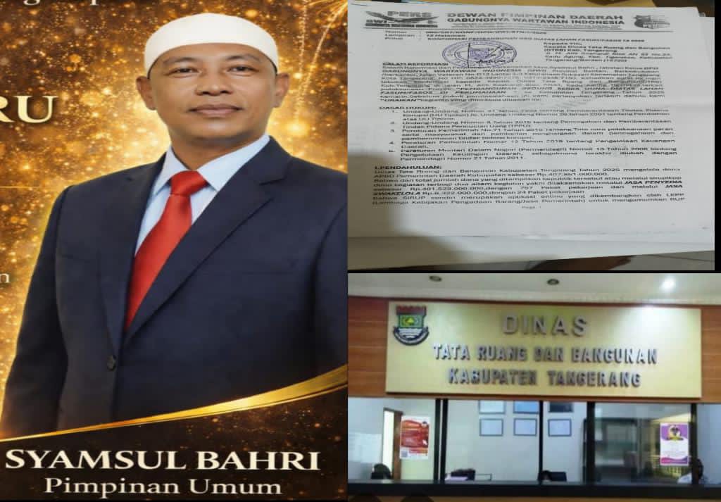 Proyek Siluman DTRB Kabupaten Tangerang : Dana Rakyat di korupsi, Aturan Hukum jadi Mainan!