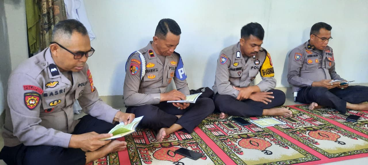 Polsek Tamalate Tingkatkan Keimanan Personel Melalui Binroh Rutin
