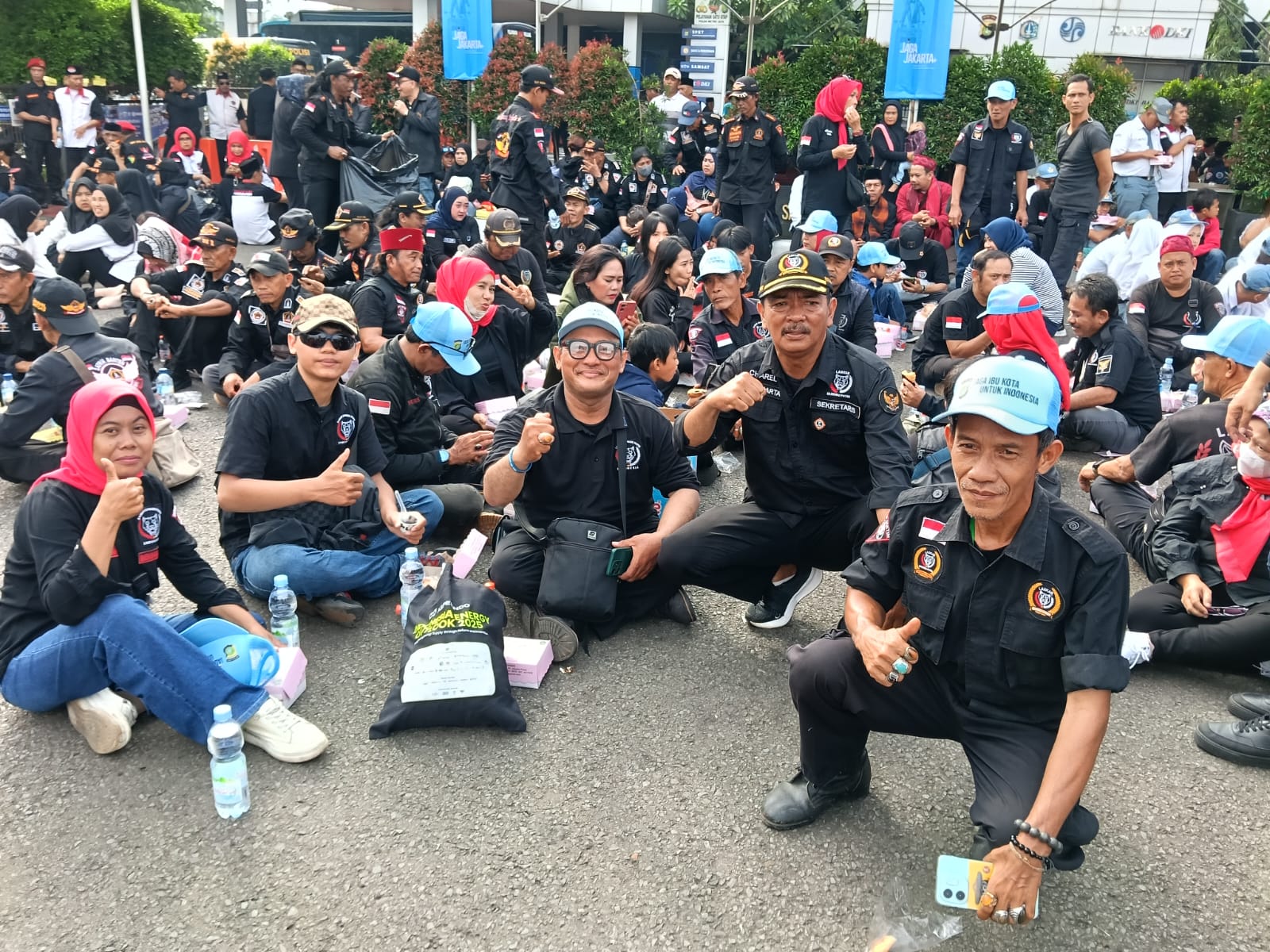 Laskar Sangidu Putih Menghadiri Acara Apel Pagi Seluruh Ormas Di Polda Metro Jaya: Sinergi Aparat dan Masyarakat dalam Menjaga Keamanan Ibu Kota