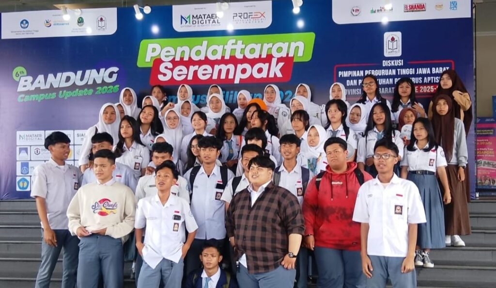 Pameran Pendidikan Tinggi Terbesar se Jawa Barat Dibanjiri Belasan Ribu Pelajar Kelas XII SMA/K, BCU 2026 Sukses Terselenggara