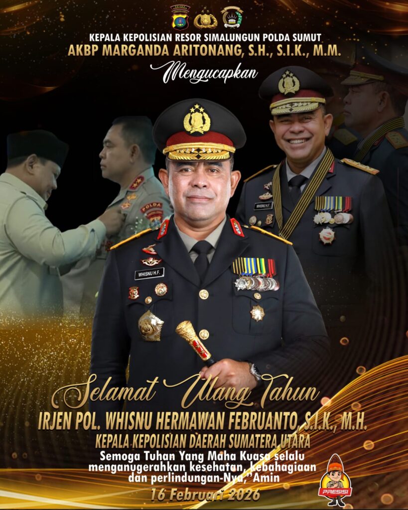 Polres Simalungun Rayakan HUT Ke-54 Kapolda Sumut, Doa dan Harapan Mengalir untuk Jenderal Whisnu