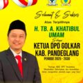MUSYAWARAH DAERAH (MUSDA) XI DPD PARTAI GOLKAR KABUPATEN PANDEGLANG Selamat & Sukses Atas Terpilihnya H. TB. A. KHATIBUL UMAM Sebagai Ketua DPD Partai Golkar Kabupaten Pandeglang Periode 2025–2030