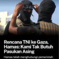 Hamas Tegaskan Tak Butuh Pasukan Asing, Osama Hamdan Singgung Indonesia