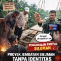 PROYEK JEMBATAN PENGHUBUNG DESA MANDARSAH-PAKAM DIDUGA SARANG KORUPSI, OKNUM TNI BERANG KETIKA DILIPUT.