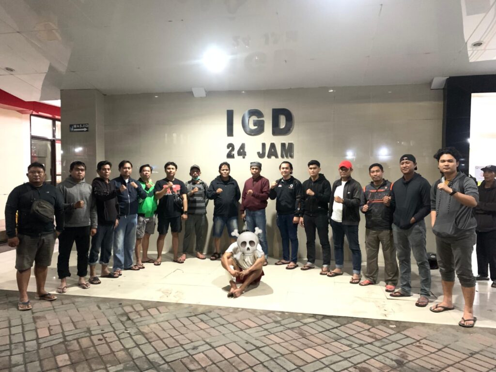 Pelaku Aksi Curas berhasil di bekuk tim Opsnal Resmob Polsek Tamalate di Back Up Intelmob Sat Brimobda Sulsel.