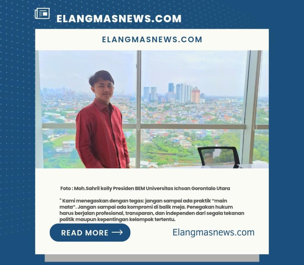 BEM UIGU Desak Kejaksaan Negeri Gorontalo Utara Tuntaskan Dugaan Kasus, Jangan Mandek di Tengah Jalan