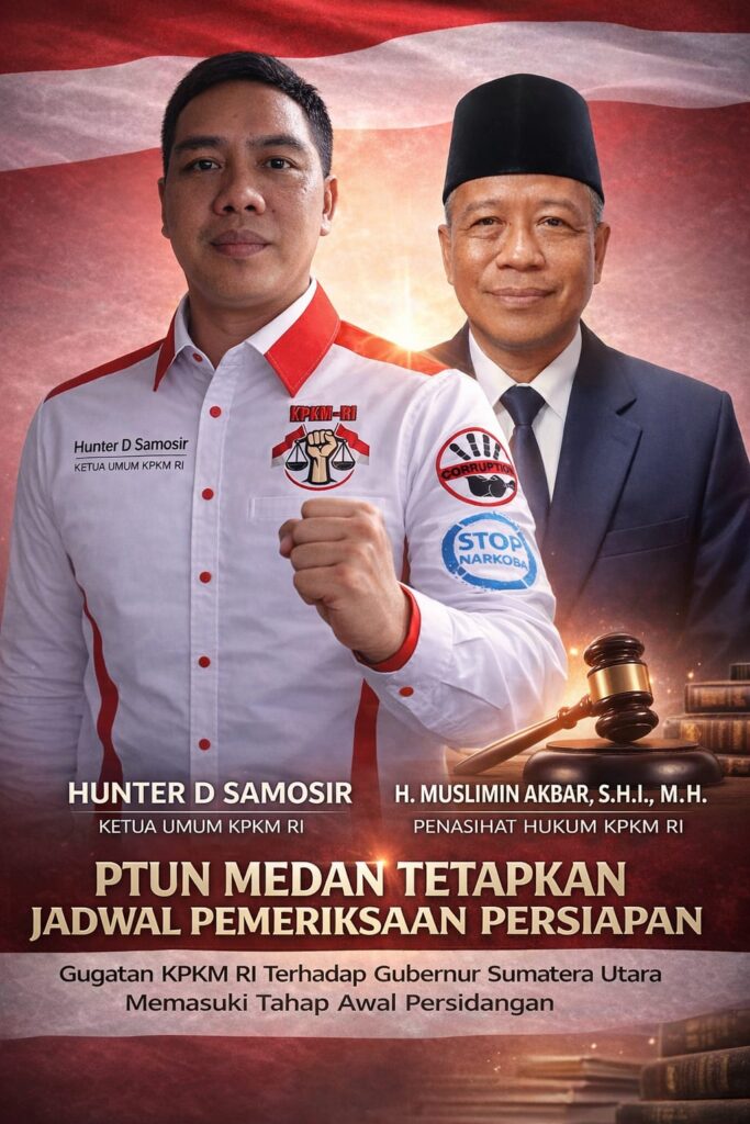 Gugatan KPKM RI vs Gubernur Sumut Bergulir ke PTUN Medan: Menguji Legalitas dan Marwah Sistem Merit ASN