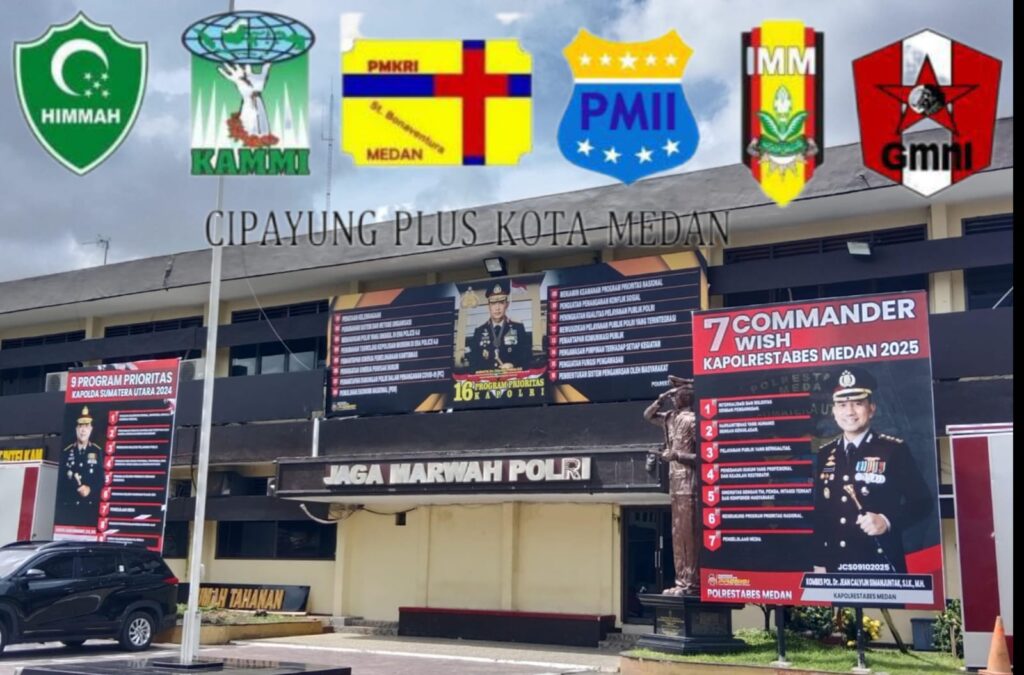 Cipayung Plus Kota Medan Kawal Kasus Tindakan Represif Aparat Polrestabes Medan Terhadap Mahasiswa
