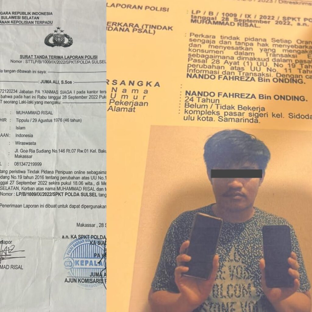 Sudah Berstatus Tersangka di Polda Sulsel, Tapi Masih Bebas Berkeliaran, Korban Kecewa