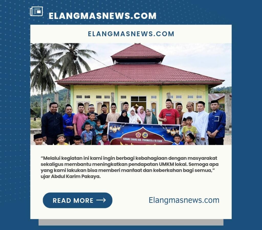 Semangat Kolaborasi, KT Pohuwato Gandeng YR Team Bagikan Takjil Untuk Masyarakat