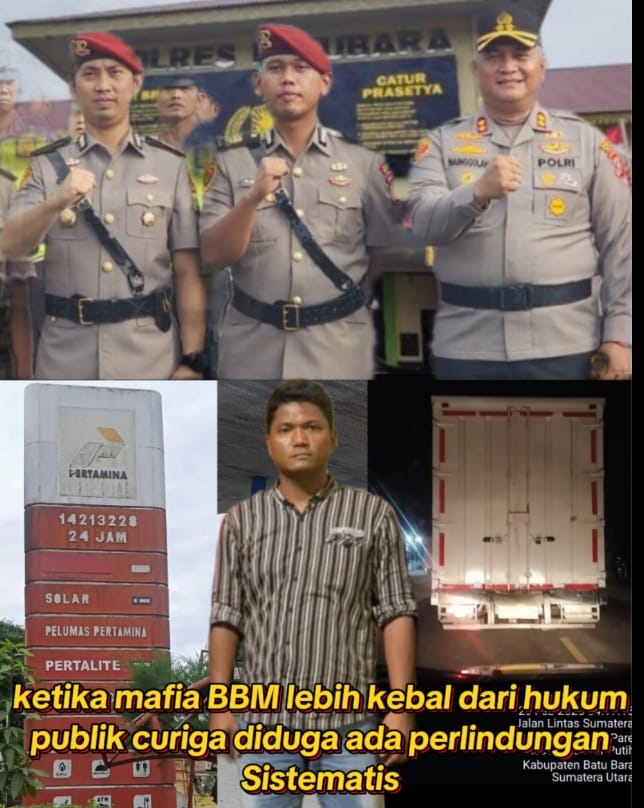 Ketika SPBU 14.213.228 Bandar Tinggi Diduga Jadi Mesin ATM Mafia Solar, Polsek Indrapura Dipaksa Berlutut