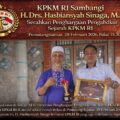 KPKM RI Sambangi H. Drs. Hasbiansyah Sinaga, M.Si., Serahkan Penghargaan Pengabdian Sejarah KPKM RI
