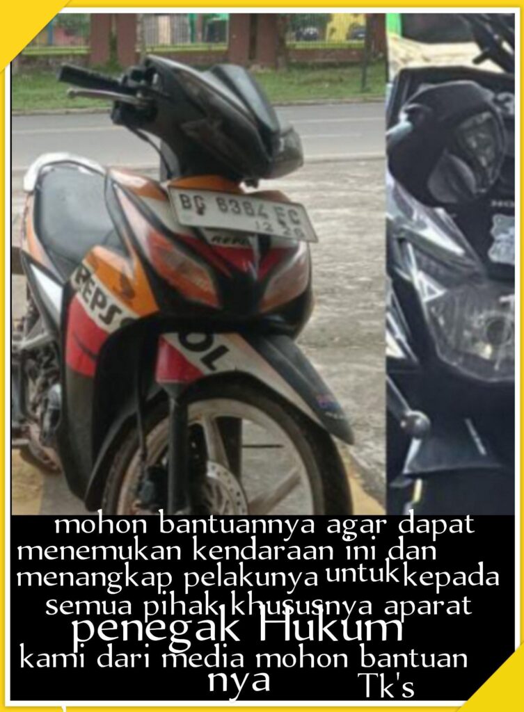 Miris Jelang Hari Pers Nasional 2026, Dua Motor Wartawan Online Raib dalam Satu Malam, Lemahnya Keamanan Baturaja Timur Disorot Tajam