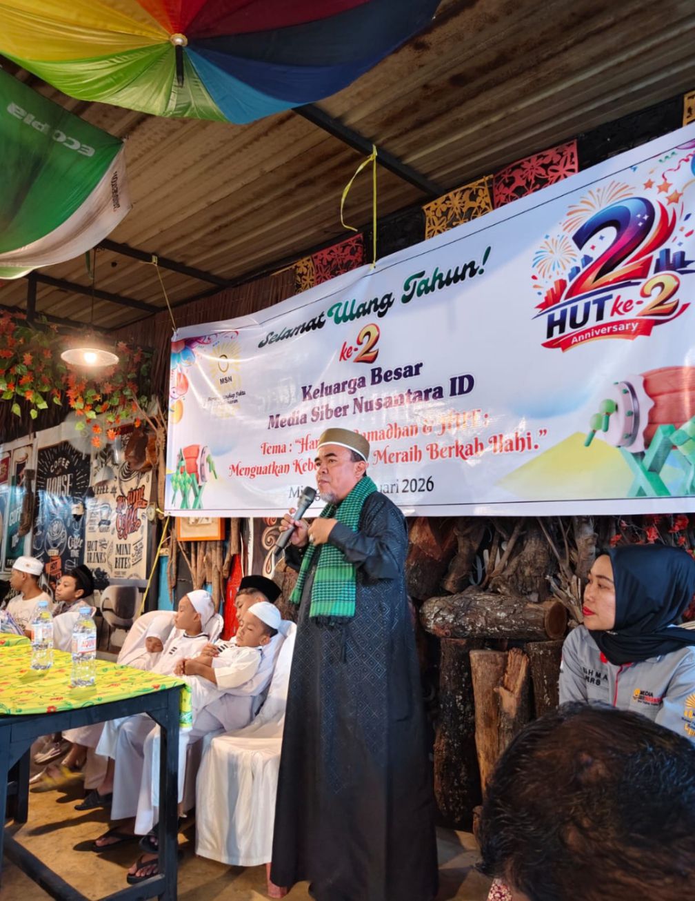 MSN ID Gelar HUT ke-2 Tahun: ‘Berbagi Takzil, Berikan Santunan Untuk Anak Yatim & Buka Bersama’