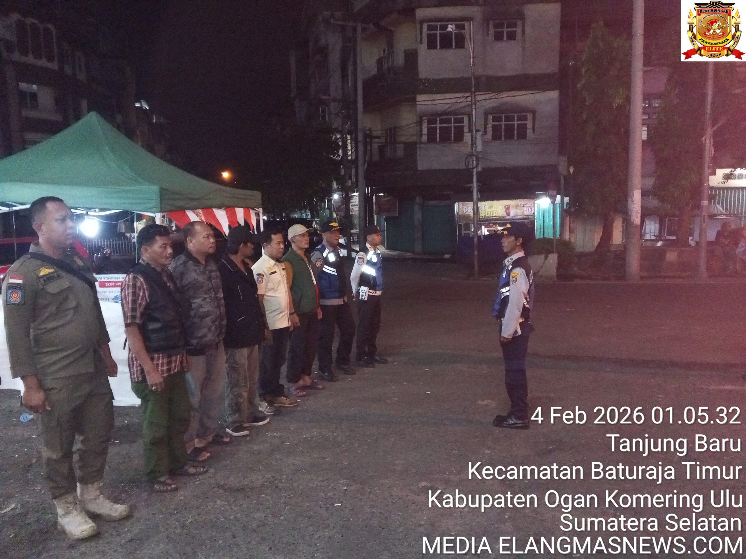 Apel Gabungan Tiga Instansi OKU Tegaskan Penegakan Aturan, Pedagang dan Bentor Diminta Patuh