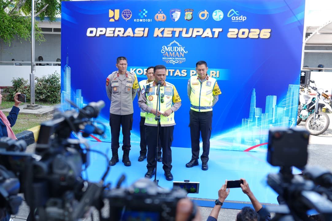Arus Mudik Baru 25 Persen Tinggalkan Jakarta, Kakorlantas Tegaskan Keselamatan Prioritas Operasi Ketupat 2026