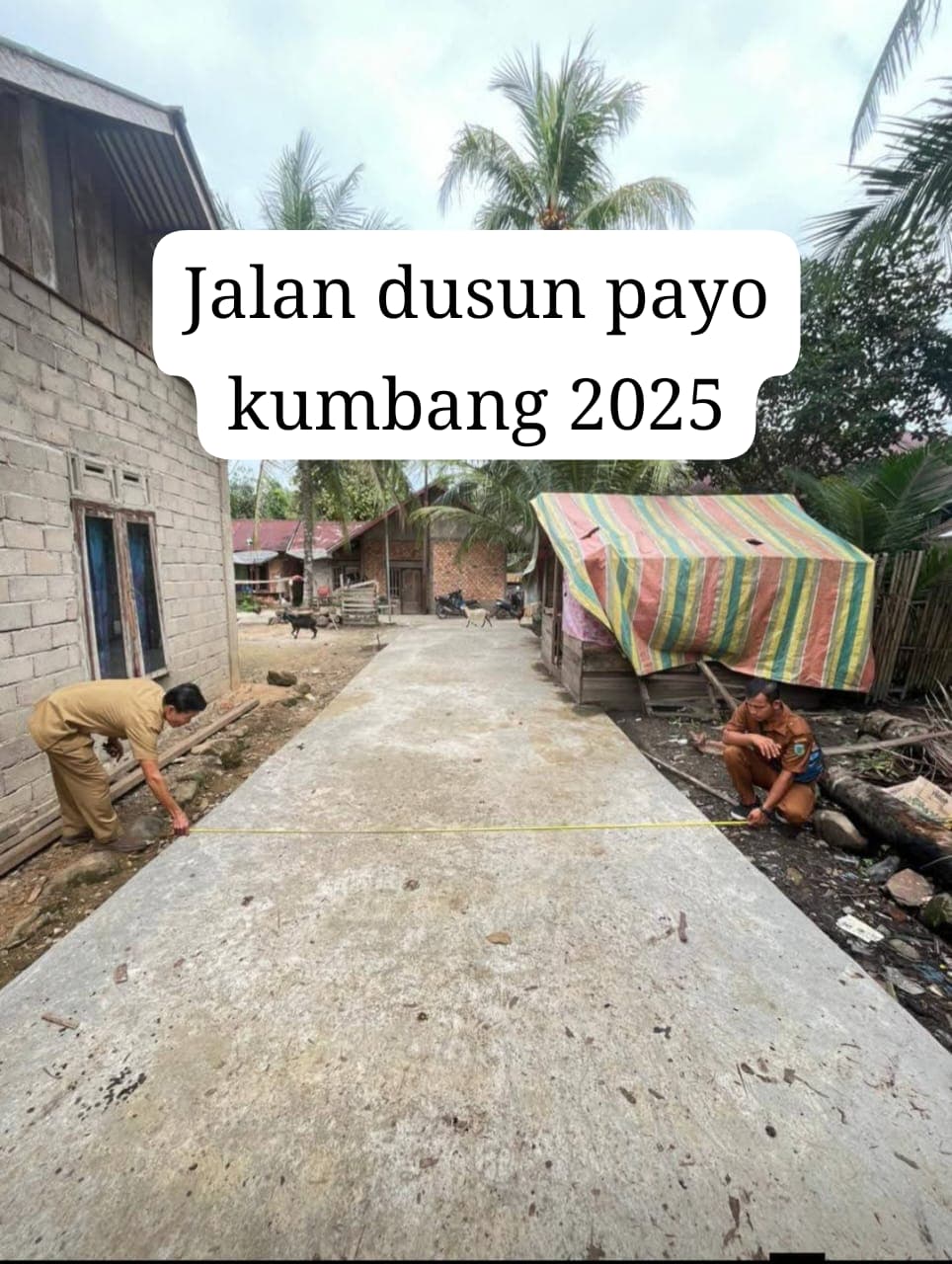 Berita dana desa muara cuban fiktif Hoax