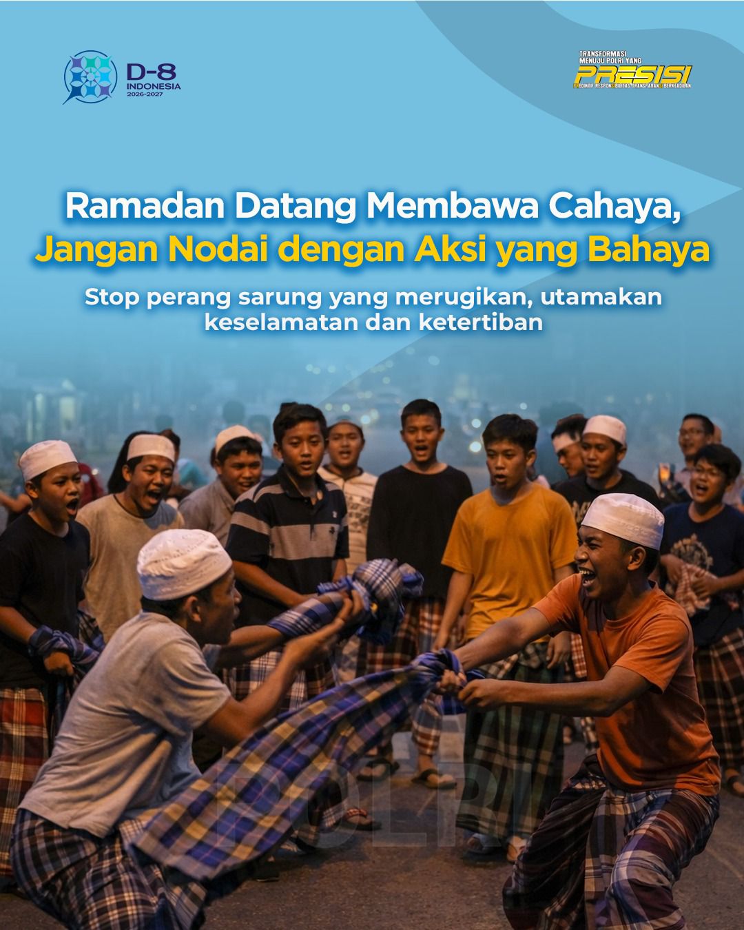 Humas Polres Simalungun Imbau: Hentikan Perang Sarung Saat Ramadan, Ganti dengan Kegiatan Bermanfaat!