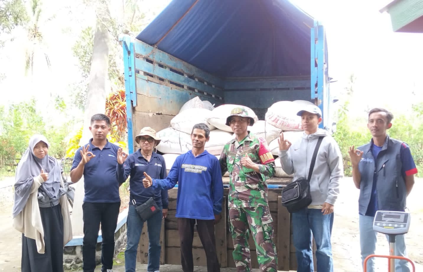 Koramil 0818/22 Tumpang  Laksanakan Pendampingan Kegiatan Sergap (Sergap) Desa Pulungdowo Tumpang