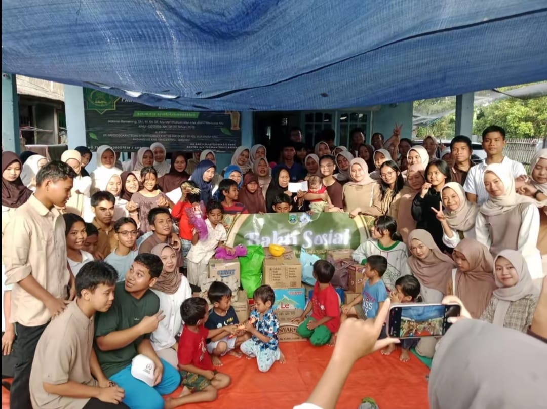 Bakti Sosial SMAN 24 Tangerang: “Bahagiamu Bahagia Ku”, Menebar Kepedulian di Panti Asuhan Izmi