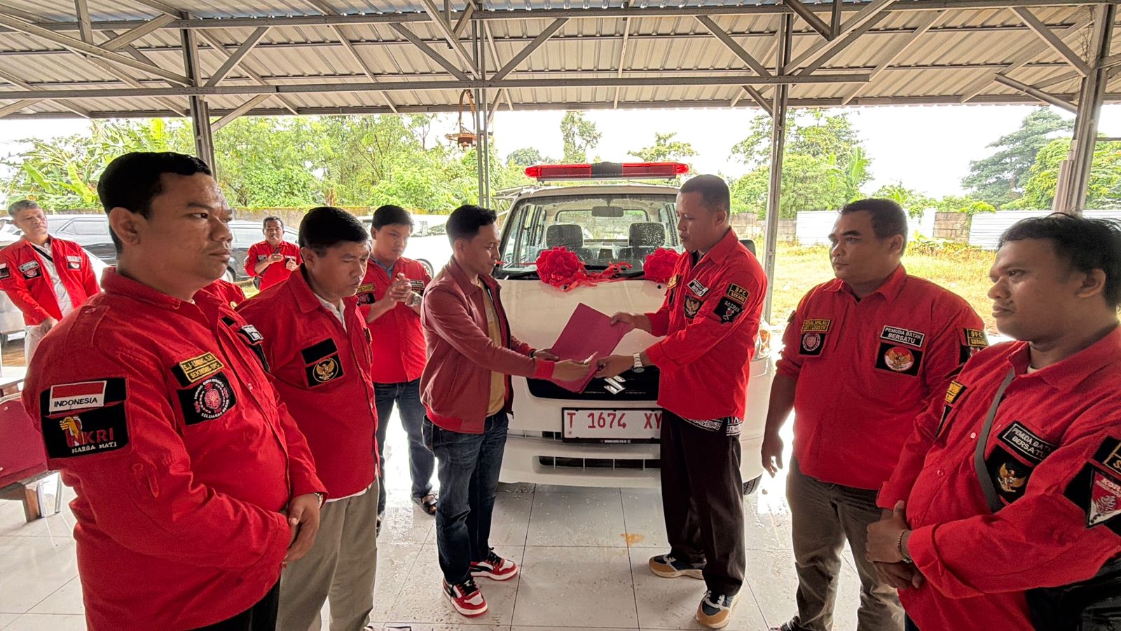 ” Batak Bersatu” wujudkan pengadaan Ambulance Baru di DPC PBB Kab.Subang dengan semangat Gotong royong