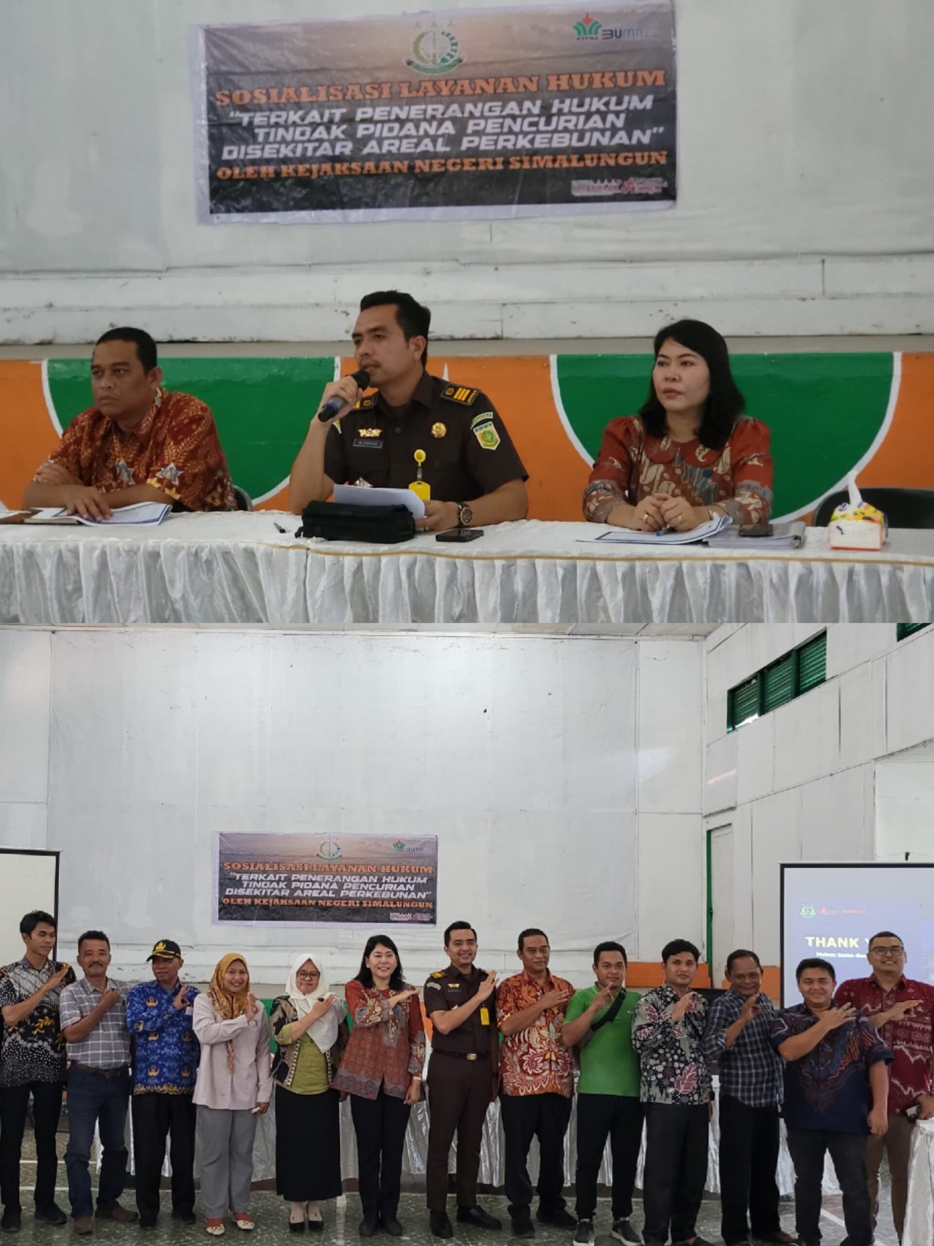 BUKAN SEKADAR PENEGAKAN, SOSIALISASI KEJARI SIMALUNGUN FOKUS PADA PEMBINAAN DESA DAN SOLUSI HUKUM MASYARAKAT