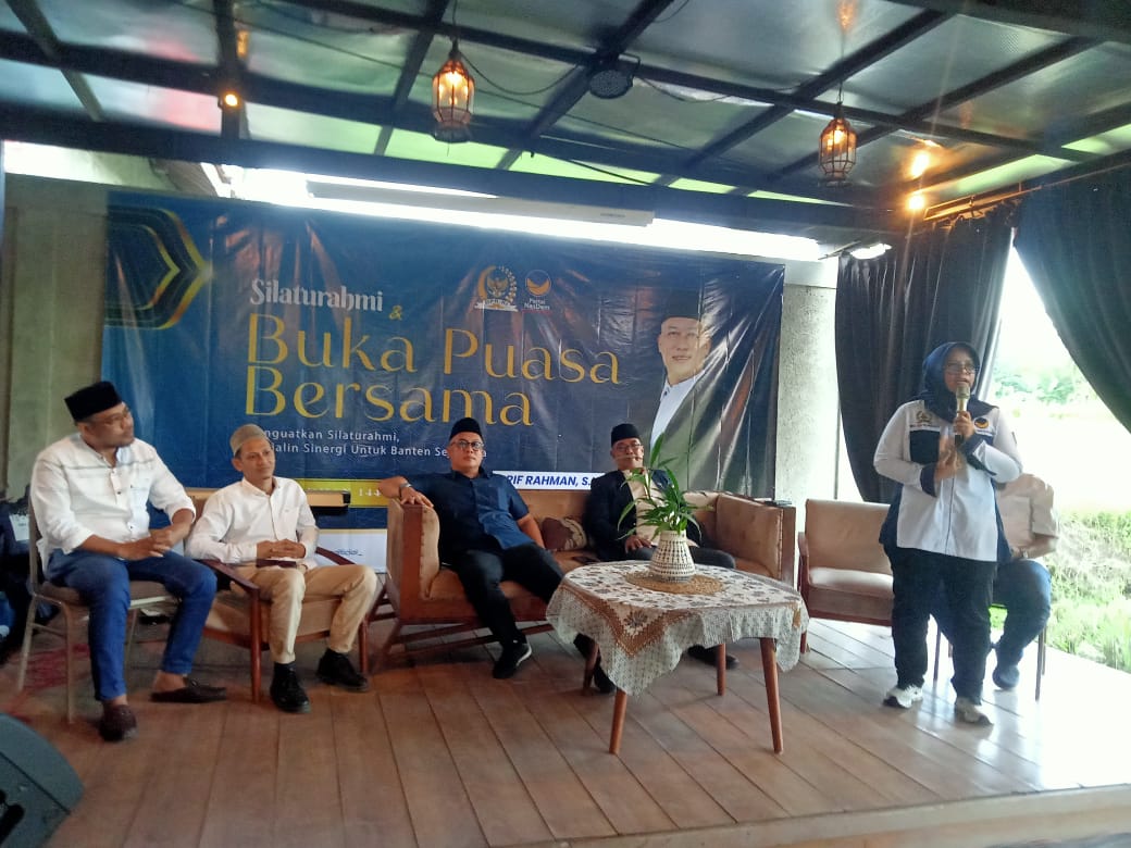 Arif Rahman dan DPD NasDem Pandeglang Gelar Bukber Bersama Kader di 35 Kecamatan