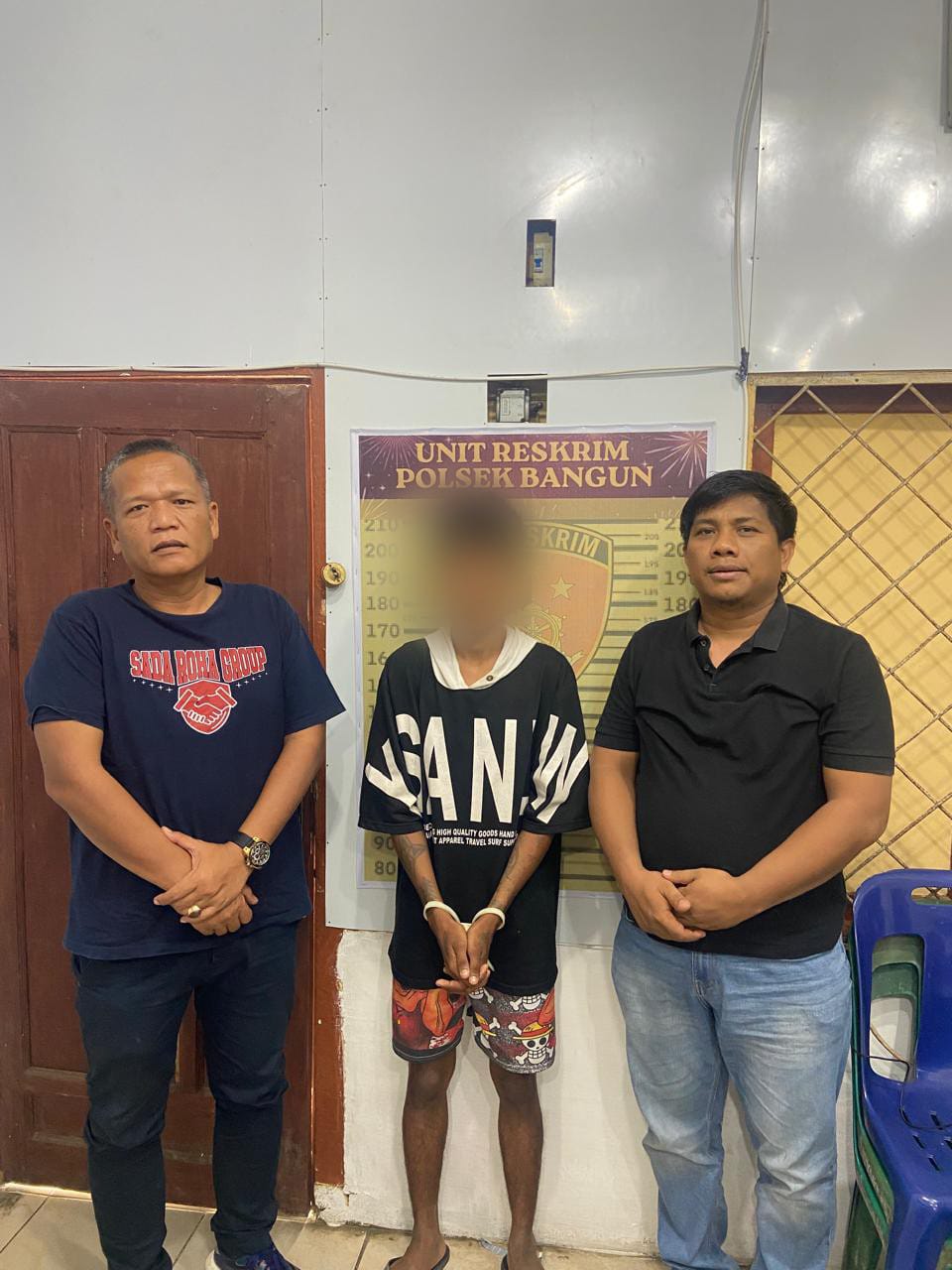 Gerak Cepat Polsek Bangun! Kurang dari 3 Jam Pelaku Pembacokan Pelajar 17 Tahun Langsung Dibekuk Dini Hari