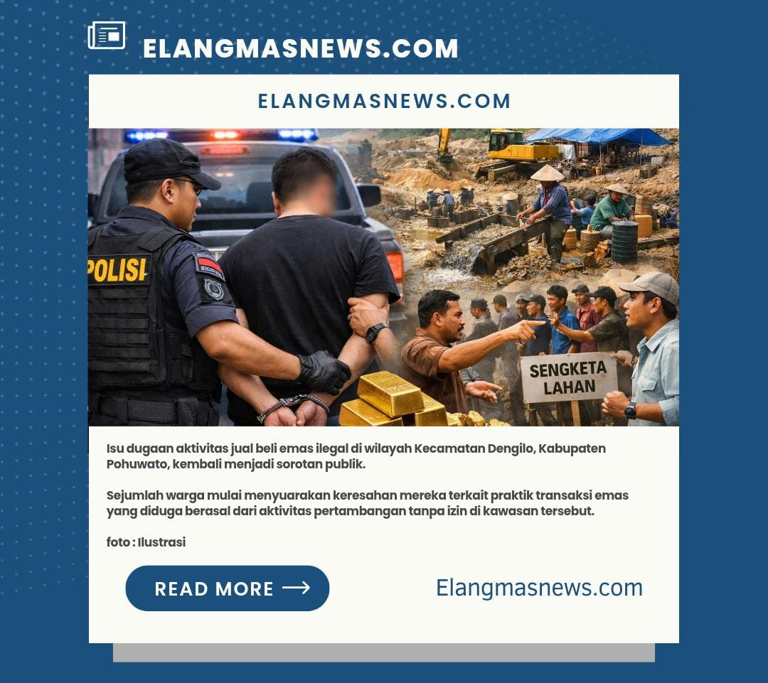 Tangkap Asdin, Diduga Pembeli Emas Ilegal Dengilo dan Terkait Isu Penyerobotan Tanah