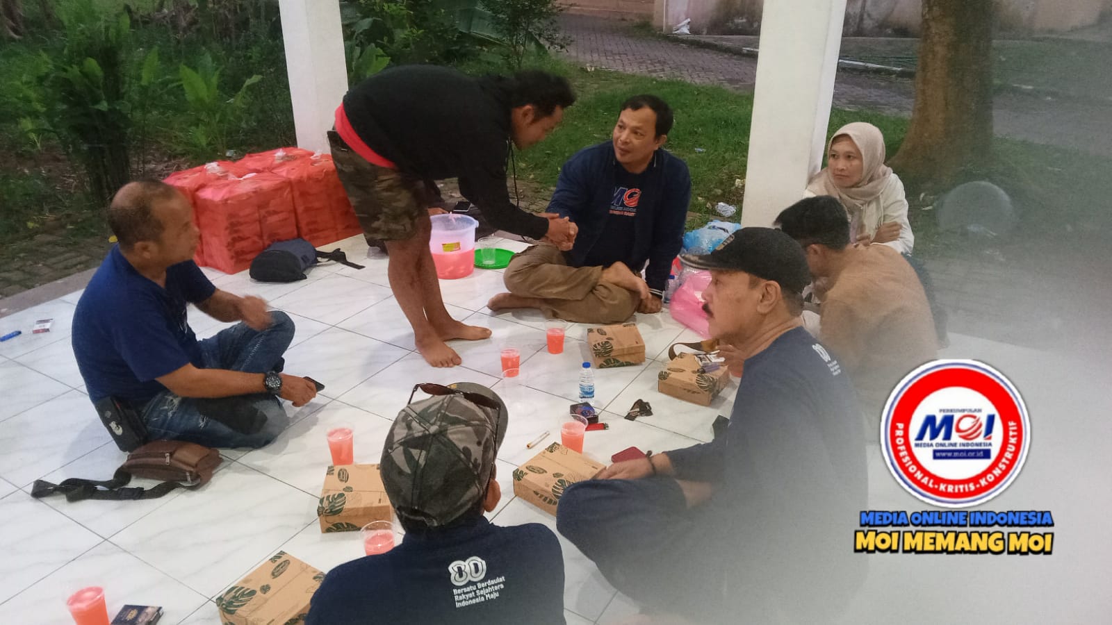DPW MOI Banten Berbagi Takjil dan Bukber serta Santunan di Ramadhan 1447 H