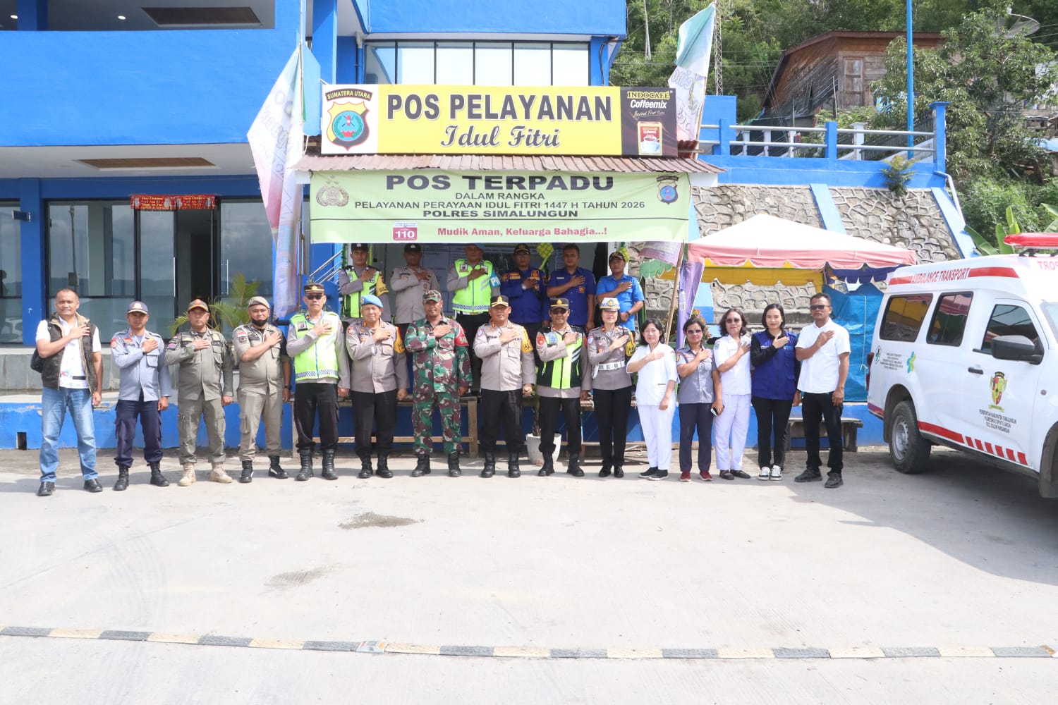 Hari Kelima Operasi Ketupat Toba 2026: Kapolres Simalungun Turun Langsung Tinjau Pos Pam, Pelabuhan, Hingga Perbatasan Kabupaten Karo