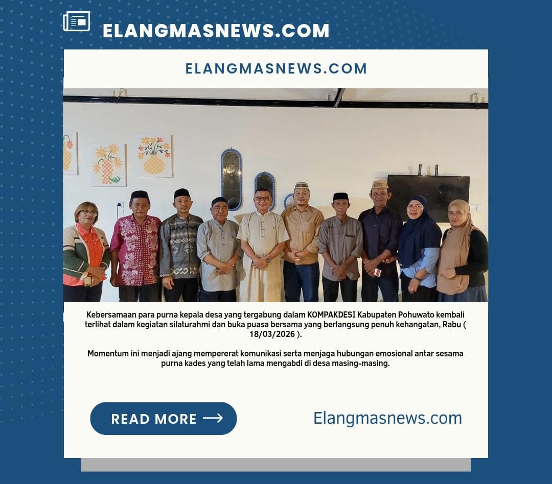 DPD RI Syarif Mbuinga Undang Purna Kades, Iskandar: Terima Kasih Atas Jamuanya Pasisa