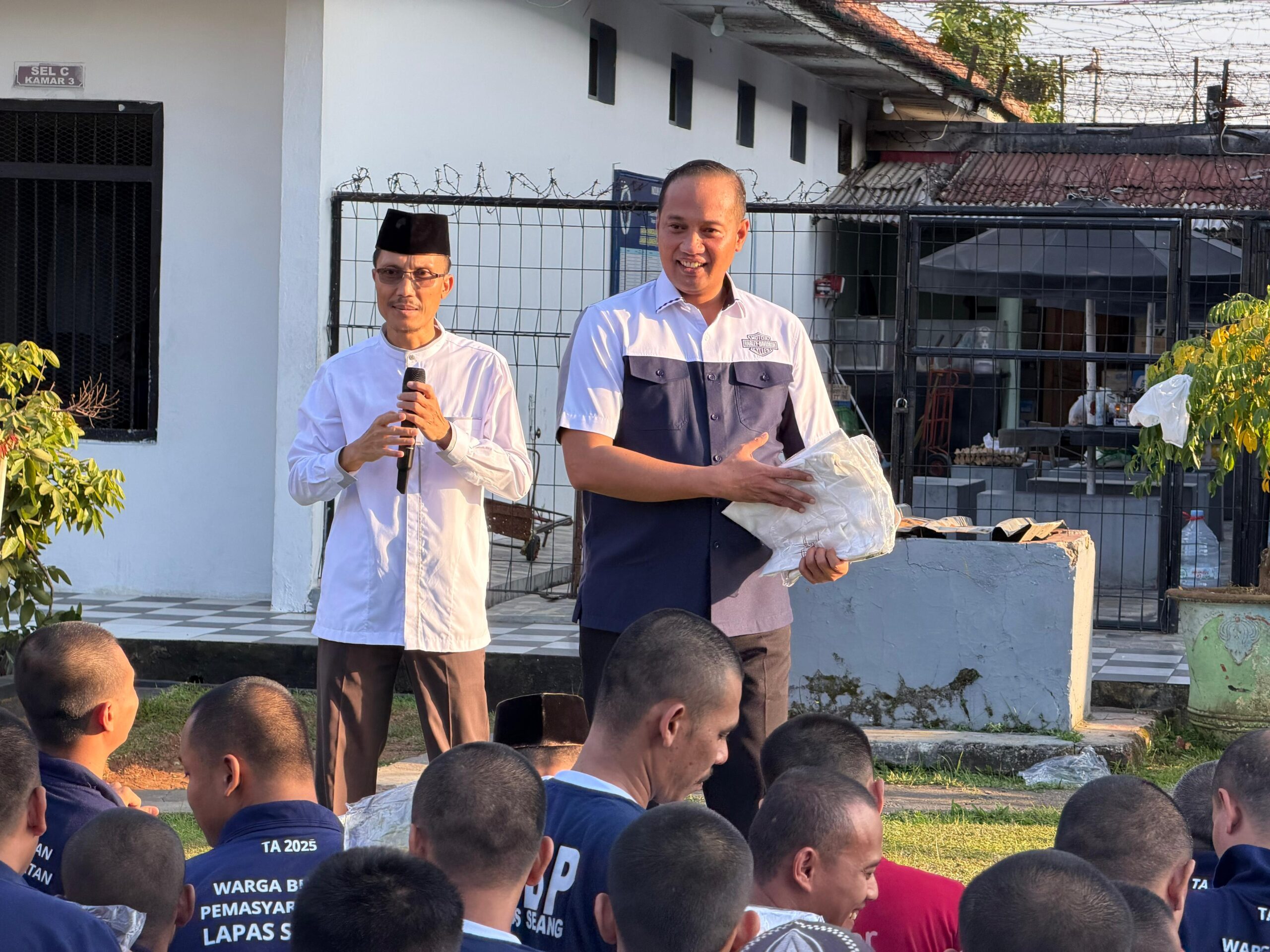 Lapas Serang Berikan Sentuhan Kebahagiaan Menjelang Lebaran