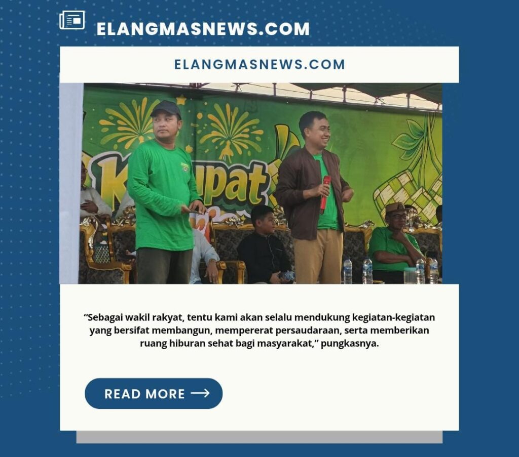 Warga Buntulia Antusias Ikuti “Ketupat Ceria”, Abdul Hamid Sukoli: Jaga Persatuan