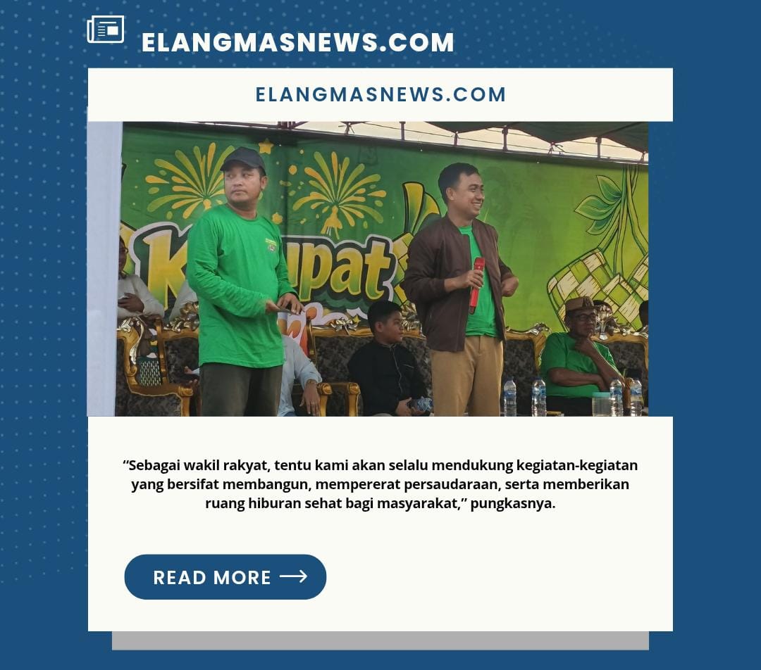 Warga Buntulia Antusias Ikuti “Ketupat Ceria”, Abdul Hamid Sukoli: Jaga Persatuan