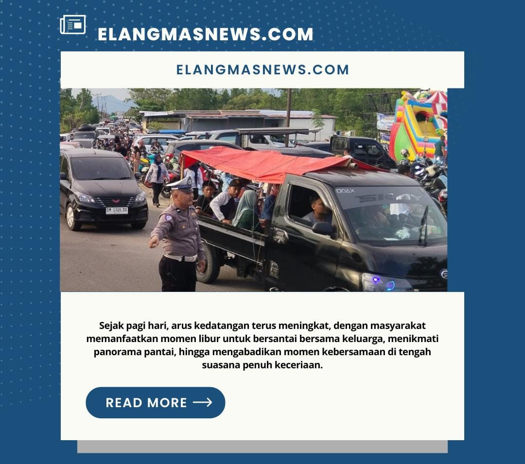 Diserbu Wisatawan! Pantai Pohon Cinta Jadi Lautan Manusia Saat Hari Ketupat