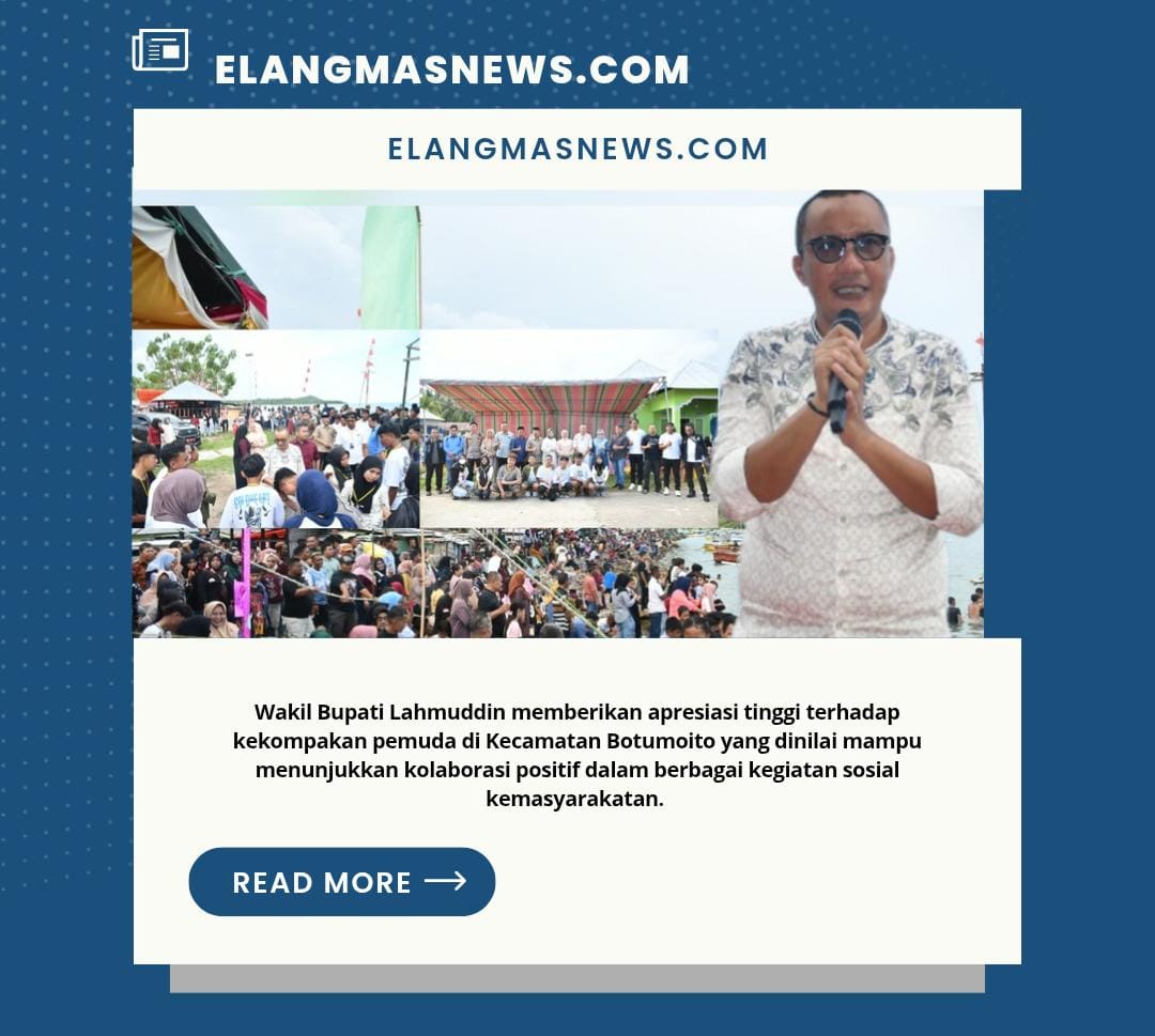 Wabup Lahmuddin: Kekompakan Pemuda Desa Lewat Karang Taruna Layak Dicontoh