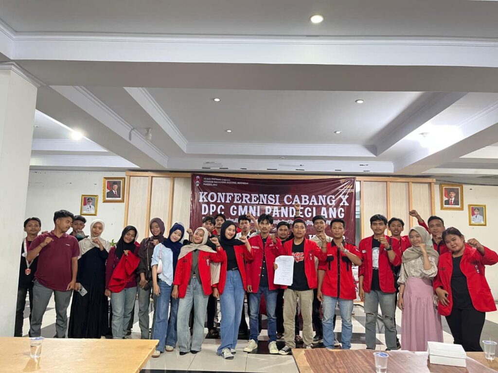 SAH! Abdul Aziz Zulfikar Terpilih Secara Aklamasi sebagai Ketua DPC GMNI Pandeglang Periode 2026–2028