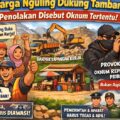 Warga Nguling Dukung Tambang, Penolakan Disebut Bukan Aspirasi Masyarakat Melainkan Oknum Tertentu