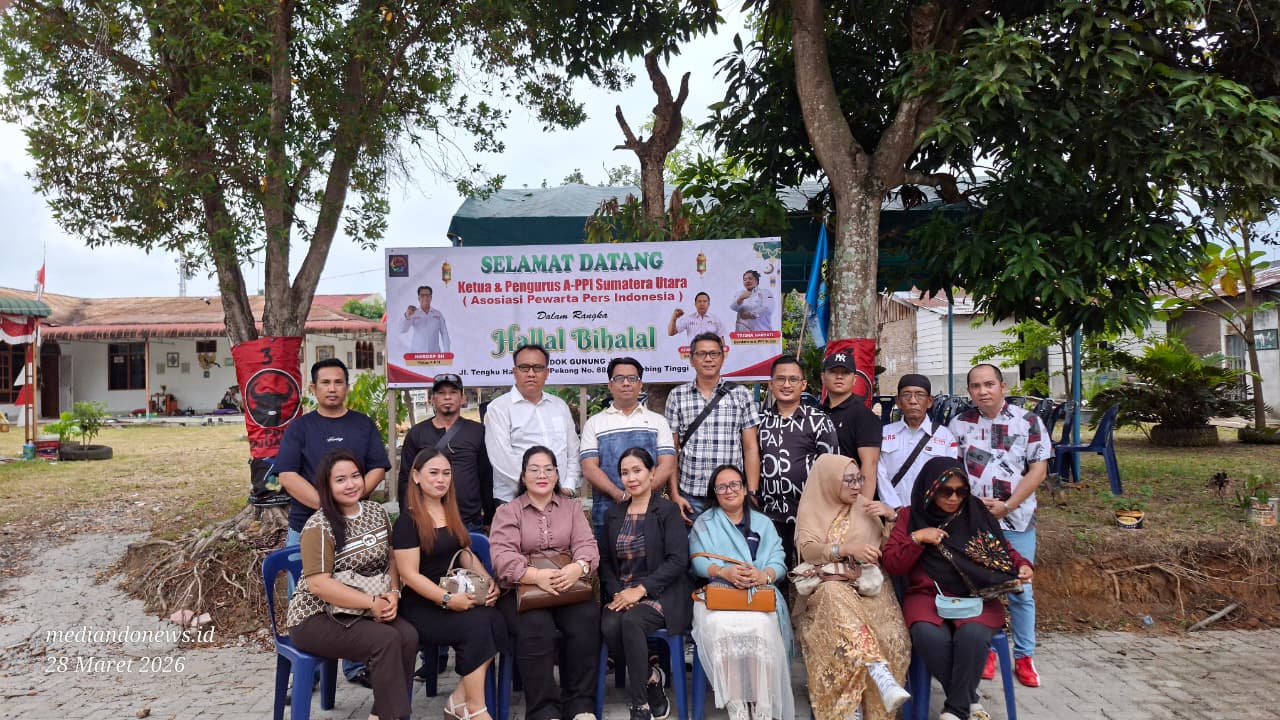 Halal Bihalal APPI Sumut Pererat Soliditas, Dorong Kemajuan Profesi Wartawan