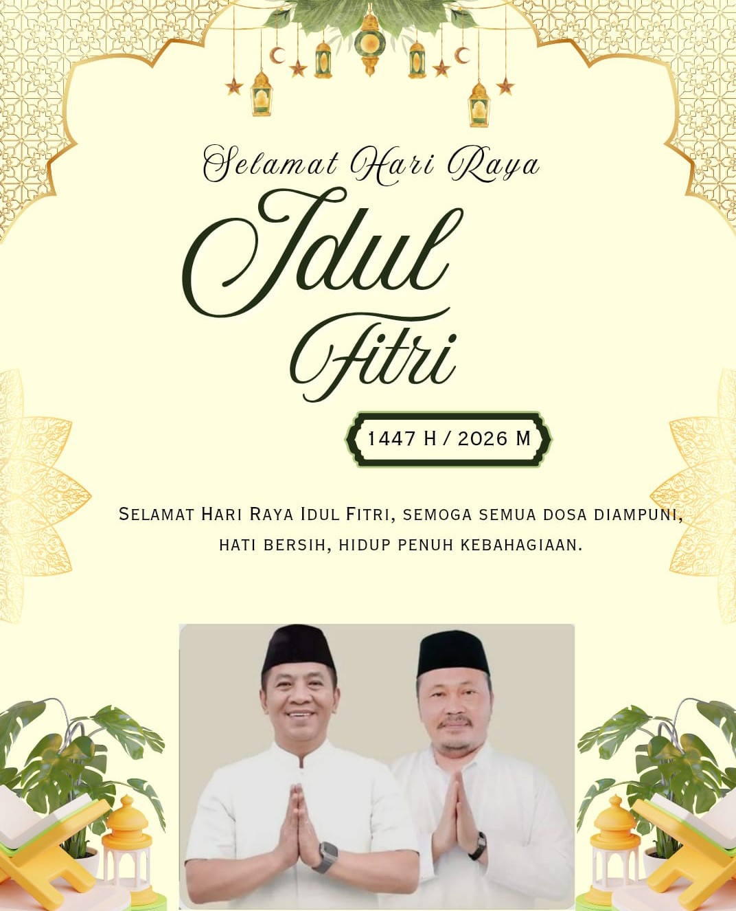 Selamat Hari Raya Idul Fitri 1Syawal 1447 H