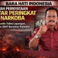 DPP Bara Hati Indonesia: Pernyataan Mangihut Sinaga Soal Siantar Peringkat 1 Narkoba Tidak Sepenuhnya Sesuai Fakta Lapangan