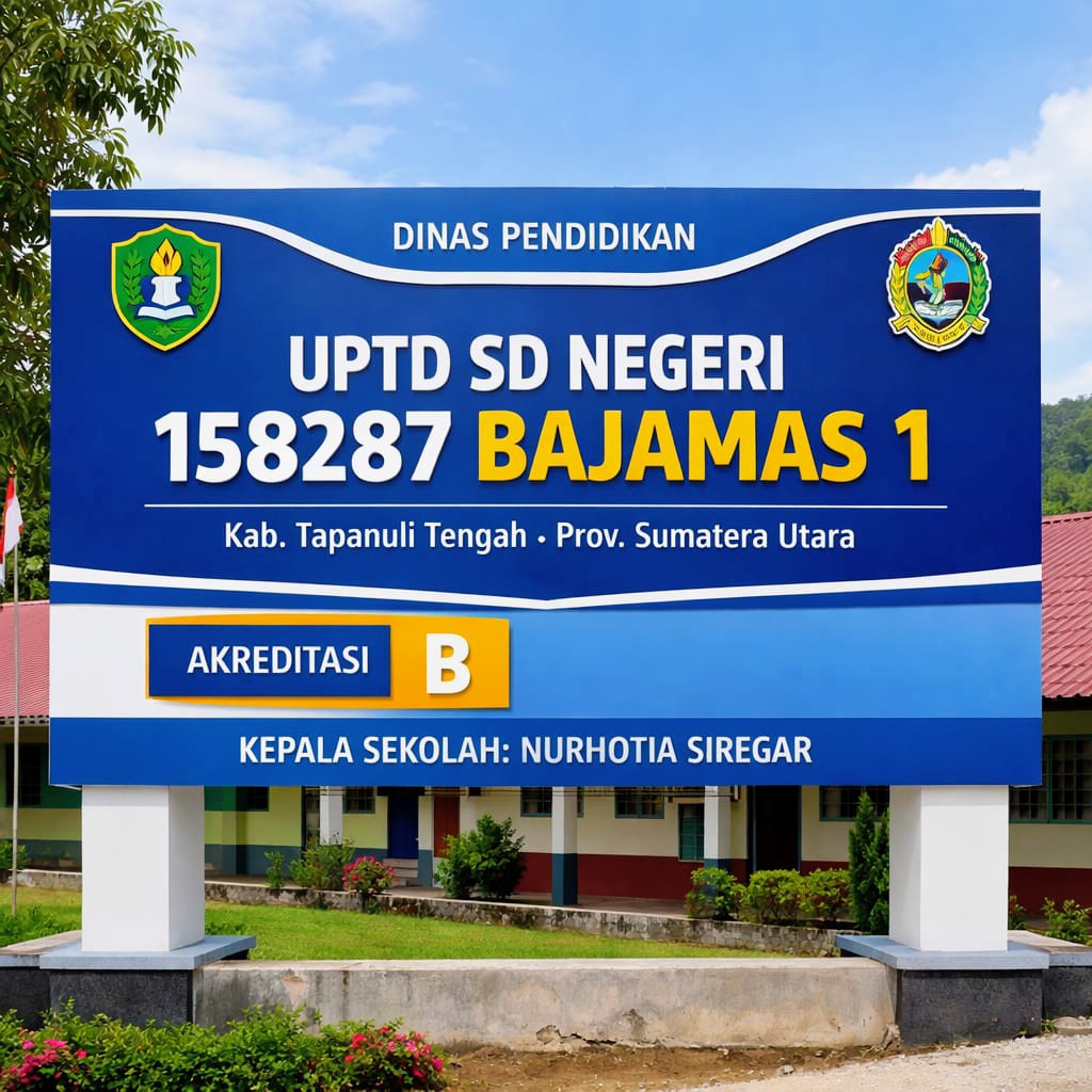 Dana BOS Rp 179 Juta di SD Negeri 158287 Bajamas 1 Disorot, Kepsek Bungkam Dikonfirmasi Media